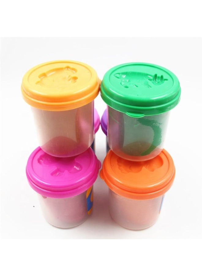 6-Color Mixed Soft DIY Polymer Clay Set – Slime & Clay Crafts Kit for Kids - Image 3